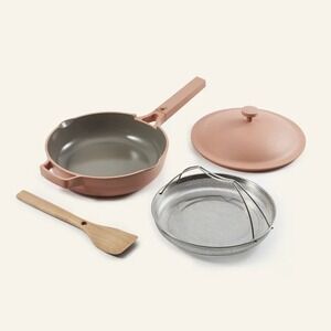 Our Place Always Pan 2.0 Spice Rose Standard 10.5" Ceramic Non Stick 2.6 Quart